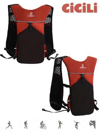 1 stuk modieuze, draagbare, hydraterende fietsrugzak met meerdere compartimenten. Praktische unisex sporttas. Sporttas voor sport, fitness, oefeningen, reistas voor op vakantie, voor vrouwen, voor mannen. Essentiële fietstas, fietsaccessoires, fietsframe, fietstas voor op de fiets.