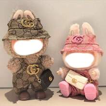 [Clothes Only]17cm Doll Changeable Outfit Set Accessories, Keychains, Fragrance Dress Sets For LABUBU,Back To School Gift,Summer Collection,Birthday/Holiday Present - Multicolor - View 1