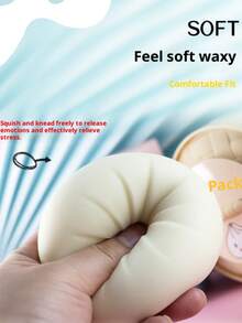 1pc 2026 New Realistic Char Siu Bao Cute Food Toy Squeeze Stress Relief Bun Squishy Toy, Viral Vent Toy, Perfect Gift, Holiday Gift - Multicolor - View 4