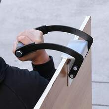 耐用金属手柄握板和石膏板托架 - 防滑手柄，黑色 - 彩色 - 查看 5