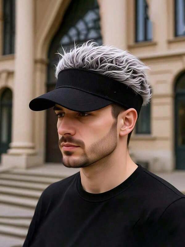 قبعة بيسبول كورية الطراز للرجال للاستخدام الخارجي، قبعة بطة اللسان، قبعة هيب هوب قطعة واحدة