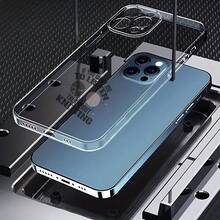 Carcasa transparente de teléfono móvil de moda Cubierta de teléfono transparente para iPhone con diseño de tejido y texto en inglés para amantes del tejido y crochet ideal para uso diario - transparente - Ver 4