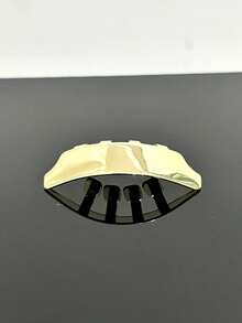 أغطية أسنان مصقولة ذات سطح ناعم بتصميم هندسي شبه منحرف لأسلوب الهيب هوب والسايبربانك للنساء والرجال، إكسسوارات مجوهرات للاستخدام اليومي والتنكري