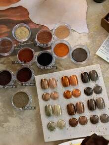 New Colorful Mirror Powder Nail Gel Powder For DIY Manicure, Suitable For Autumn/Winter