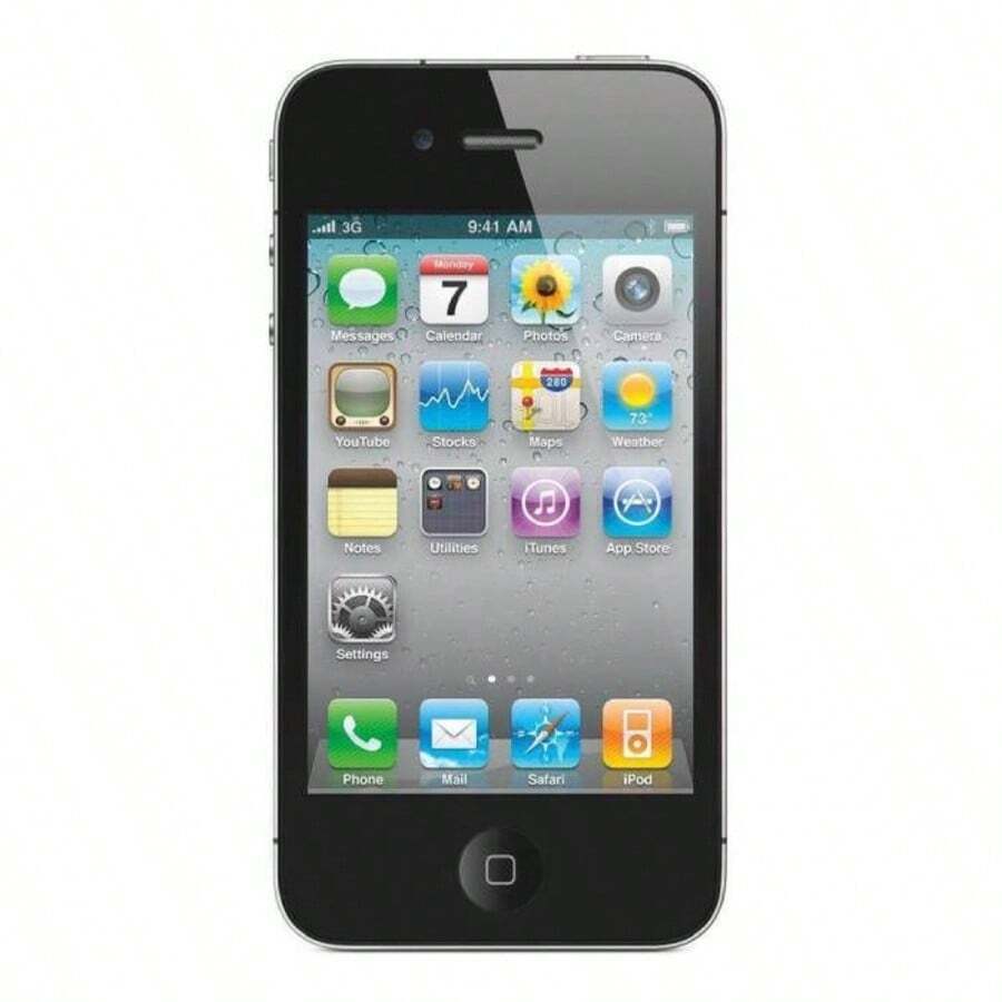 Apple IPhone 4s 8GB Unlocked Smartphone (Refurbished) - Xám - Xem 1