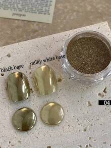 New Colorful Mirror Powder Nail Gel Powder For DIY Manicure, Suitable For Autumn/Winter