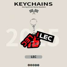 2025 F1 车手姓名钥匙扣，赛车钥匙扣，F1 赛车运动钥匙扣，赛车运动钥匙扣，钥匙圈配件，包包挂件，波兰、南非、勒芒等地车手专属钥匙扣，兰多钥匙扣，2D 双面卡通人物挂件。卡通人物礼物。适合车迷、生日礼物、钥匙扣、汽车钥匙扣及包装装饰、背包及室内装饰。