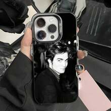 Funda de teléfono T-Twilight Robert Pattinson para 17,16,15,14,13,12,11,Pro,Max,Plus, anti-caída, negra mate, parachoques duro - z8 - Ver 7