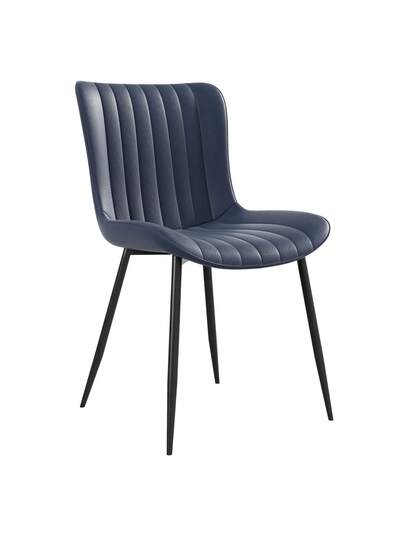 PU Living Room Chairs Brown, Blue, Set Of Moderne Art Leather Seats view 6