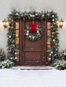 12pcs 6cm/2.36in Unbreakable Brown Velvet Christmas Tree Ornaments, Suitable For Christmas Tree Decoration - Brown, Neutral Beige, Suitable For Holiday Parties, Christmas Decoration, New Year Decoration, New Year Gifts, Indoor Decoration, Christmas Tree, Dark Coffee, White, Light Coffee, Winter Room Decoration, Christmas Home Decor, Christmas Gifts, Christmas Decoration - Multicolor - View 8