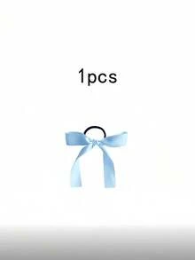 4/8/16pcs Multi-Function Hair Tie, White & Pink Satin Ribbon Hair Accessories Bow Hair Ties. Elegant & Simple Korean Style Hair Ties, Suitable For Women & Girls Daily Use, Gifts And Photography Props. ,Ponytail Holders ,Hair Elastics ,Hair Rubber Bands ,Scrunchies ,Hair Rope