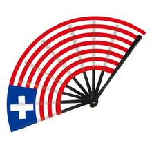 1 件球迷旗帜，足球迷折叠手扇，德国、法国、意大利、西班牙国旗道具