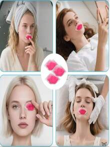 1 pieza Bolsa de gel con forma de labios, máscara de ojos reutilizable para el cuidado de labios y ojos, apta para todo tipo de piel, cuidado de calor y frío para los ojos, ojeras, suaviza las líneas finas, máscara de ojos de gel como regalo para mujeres, tanto hombres como mujeres pueden usar, selecciones de primavera y verano, regalos para damas de honor, decoración de habitación, dormitorio, playa, viaje, para hombres, para mujeres, vacaciones, Día de la Mujer, artículos esenciales de viaje, recuerdos de boda, Y2k, dormitorio, accesorios para automóviles para mujeres, decoración de cocina - Multicolor - Ver 7