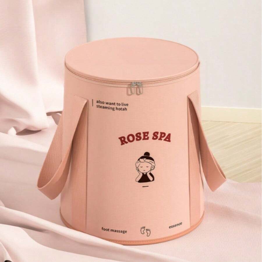 Foldable Foot Soak Bag, High-Capacity Over Calf Home Use Portable Foot Bath Tub, Insulated Constant Temperature Foot Soaking Bucket - Multicolor - View 1