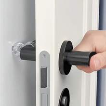 8-Pack Transparent PVC Door Stopper - 8-Shaped Rubber Bumper Guards For Door Handles, Anti-Collision Door Protectors Insulation,Galentines,Puppy,Carnival,Party Decorations - Clear - View 5