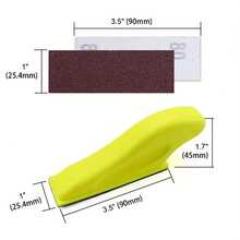 121 Stücke Micro Schleifwerkzeug-Set - Ideal für Basteleien, Holzpolitur und kleine Räume - Inklusive Mini-Handschleifer und 120 Schleifscheiben 80-600 Körnung