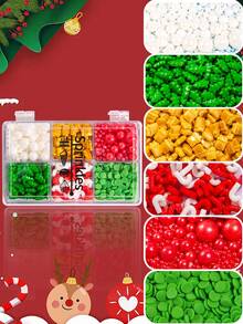 6 Lưới rắc đường - Bút rắc 4 móng vuốt, Trang trí bánh Giáng sinh, Hộp quà trong suốt, Trang trí bánh nướng, Phong cách chủ đề Giáng sinh, Phong cách năm mới - Nhiều màu - Xem 18