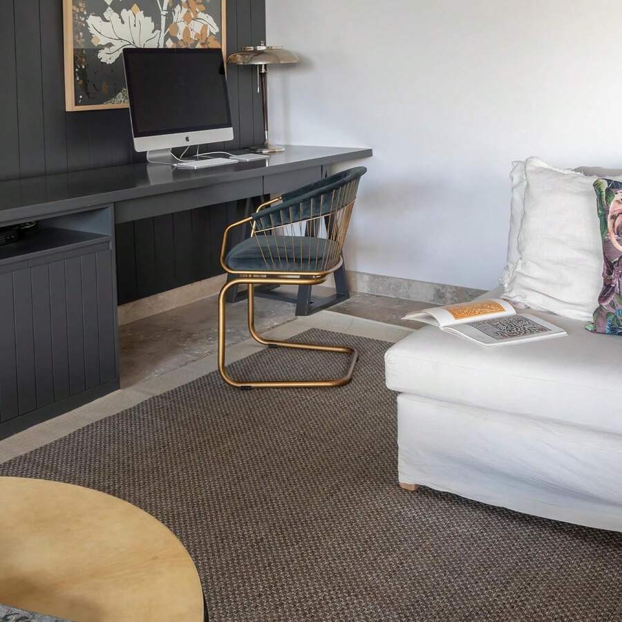 Carpet Protector - Gris clair avec garde - Voir 1