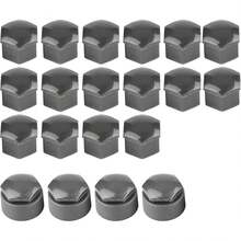 20個 17mm ナット 車のホイール ドライバー保護カバー ホイールナットセット 防塵 丸型 盗難防止 ホイールネジセット (グレー) VGEBY3i9016eghg-02 - 銀 - チェックする 3