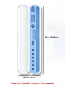 1pc Apple Pencil Storage Carrying Case, Suitable For Apple Pencil 1st/2nd Generation, Storage Holder With Cap, Fashion Design, Durable Protection, Compact & Portable, For IPad Tablet Pen (Pencil & Accessories Not Included) - Multicolor - View 7