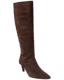 Dune London Siana Suede Boot - 棕色 - 查看 2