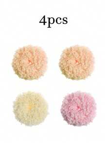 4 pièces - Bouquets d'accessoires pour cheveux lumineux dans le noir pour femmes - Bouquets d'accessoires pour cheveux, bouquets d'accessoires pour cheveux lumineux, bouquets d'accessoires pour cheveux en fil coloré qui brillent dans le noir, accessoires pour cheveux de fête de carnaval, accessoires pour cheveux lumineux dans le noir pour festival de musique et fête de carnaval. Cadeau de Nouvel An, Noël, Décorations de Noël, Décorations de Noël pour la maison, Cadeaux de Noël.