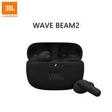 JBL Wave Beam 2 - Tai nghe không dây chống ồn thực sự Âm thanh bass thuần khiết & Công nghệ môi trường thông minh, 4 mic cho cuộc gọi rõ ràng, sắc nét, Thời gian phát lại lên đến 40 giờ, Chống bụi và nước IP54 - màu đen - Xem 1