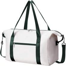 Beige con cinturini verdi