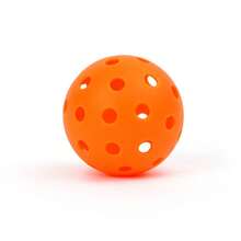 1个注塑成型PE超硬旋转成型高尔夫训练球，带孔，颜色随机