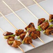 Bộ 300/200/100/50/20 que xiên, Xiên trái cây 20cm, Dùng cho món khai vị nướng, Kebab, Đài phun sô cô la, BBQ - Nhiều màu - Xem 2