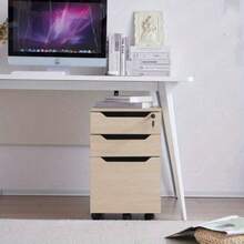 Office Storage Cart - Casual + Natural + Solid Wood - View 7