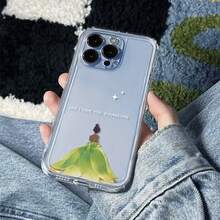 Tiana's Magical Love Transparent Protective Case - Premium Soft TPU Shockproof Phone Case Compatible With IPhone 17, 16, 15, 14, 13, 12, 11 Pro Max, 14 Plus, 12 Mini, X, XS Max, XR, 8, 7 Plus, For Vivo V, Honor X Tiana Protective Case, Jingjing Protective Case, Suitable For Honor Xb Plus Fingerprint-Free, Phone Case/Cover/Protective Case - 混合顏色 1 - 查看 3