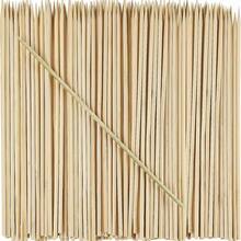 Bộ 300/200/100/50/20 que xiên, Xiên trái cây 20cm, Dùng cho món khai vị nướng, Kebab, Đài phun sô cô la, BBQ - Nhiều màu - Xem 1