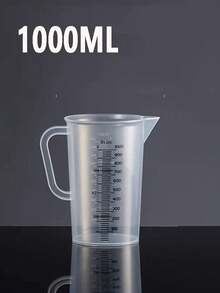 Measuring Cup Set - Durable Spill-Proof Plastic Liquid Measuring Cups - Multipurpose Kitchen Tool For Precise Baking And Cooking Measurements - Essential Cooking Utensil For Home Chefs - Multicolor - View 6