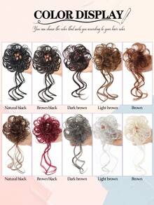 Neat Front Fringe Straight Bangs Clip In Hair Bangs Hair Extensions Bang With Layered Two Long Sides Straight Side Bang Black Brown Hairpieces For Women 1PC - Multicolor - View 5