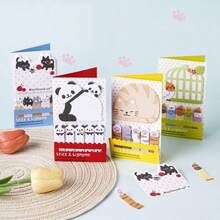 Cat Notes Combo Memo Stationery Message Notes Diary Plan Planning Notebook Pattern Sticky Marker Memo Pad Flag Self-Stick Note Bookmark Page Notes Kawaii Planner Paper Memo Sticker Index Tab Reminder Message Pad,School Supplies,Back To School