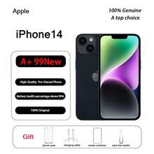 A+ Grade, Apple IPhone 14 User, Genuine Original, Near Mint Condition (99% New); Phone, Telephone, IPhone, Mobile Phone, Gift, Protective Case - Black - View 7