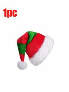 女士圣诞老人服装配饰三件套，包括圣诞老人帽、芭蕾舞裙、条纹打底裤，适合女士派对角色扮演，圣诞节 - 彩色 - 查看 12