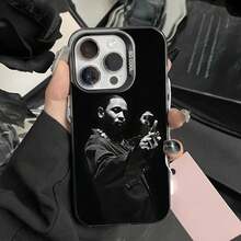 Funda de teléfono K-KendrickS L-Lamar GNX para 17,16,15,14,13,12,11,Pro,Max,Plus, anti-caída, negra mate, parachoques duro - z8 - Ver 5