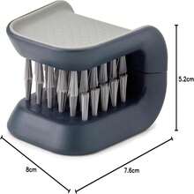 Joseph Joseph BladeBrush Knife And Cutlery Cleaner Brush Bristle Scrub Kitchen Washing Non-Slip, One Size, Green - ColorA - 查看 8