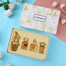 LZJV Perfume For Women/Men,3/4 Set Parfum,Women's Perfume,Perfumes De Mujer, Perfume Feminino,Body Splash,Sweet Floral Note,Mini Fragrance Splash Mist,Travel Size - Women Free Party 4pcs - 查看 2
