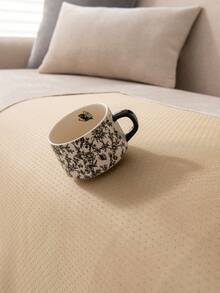 1件装四季通用沙发垫套，现代简约防滑沙发座垫，防尘可水洗，柔软不易褪色，宠物友好型保护套，适用于卧室、办公室、客厅、L型沙发以及1/2/3/4人沙发。 - 米色 - 查看 11