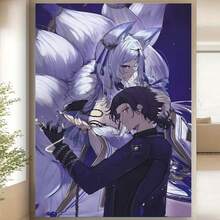 Framed  Anime The Eminence In Shadow Poster Wall Art Picture Painting Poster Canvas Print Posters Artworks Bedroom Living Room Decor - Đóng khung - Xem 1