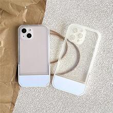 Transparent Phone Case With Luxury Stand, Fit For IPhone 14, 13, 12 Pro Max And 11 Series