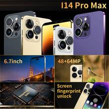 Mobile phone I14 Pro Max hot smartphone 6.7 inch HD+ screen 16+1 Android 8.1