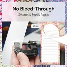 8 Magnetic Notepads U2013 Notepads For Grocery List, Shopping List, To-Do List, Reminders -Strong Magnetic Back- Memo Notepad With Realistic Fruit Designs | 25 Sheets Per Pad 75 X 35 Inch (8 Pack) - ColorC - View 4