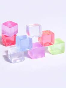 1/2pcs Stress Relief Triangle Cheese Squeeze Toy, Slow Rebound Squishy Cheese Shaped Fidget Toy, Soft Texture Anxiety Relief Gadget With Random Color Gift Bag - Multicolor - View 10