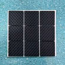 1pc Thick Self-Adhesive Furniture & Floor Protective Pad - Anti-Scratch Anti-Slip Foot Mat, Customizable For Floors & Appliances, With Central Lift Design For Multi-Purpose Floor Protection (Suitable For Wooden Floors, Available In Black & Clear) - Durable Floor Protection Mat - Black - View 8