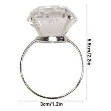 Engagement Ring Prop Ring Prop Wedding Decor - initial - View 2