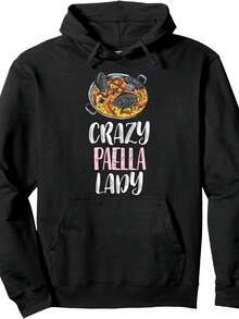 Crazy Paella Lady – Cute Paella Lovers Pullover Hoodie - 款式6 - 查看 1